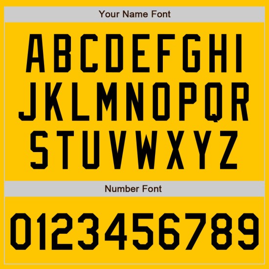 Maglia da baseball personalizzata autentica gialla e nera Maglia da baseball personalizzata autentica gialla e nera