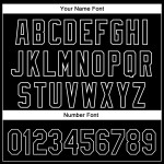 Maglia con motivo a maglia nera autentica personalizzata 3D bianca con albero rave baseball eye Maglia con motivo a maglia nera autentica personalizzata 3D bianca con albero rave baseball eye