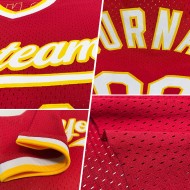 Maglia da baseball personalizzata autentica retrò bordeaux nera e oro antico Maglia da baseball personalizzata autentica retrò bordeaux nera e oro antico